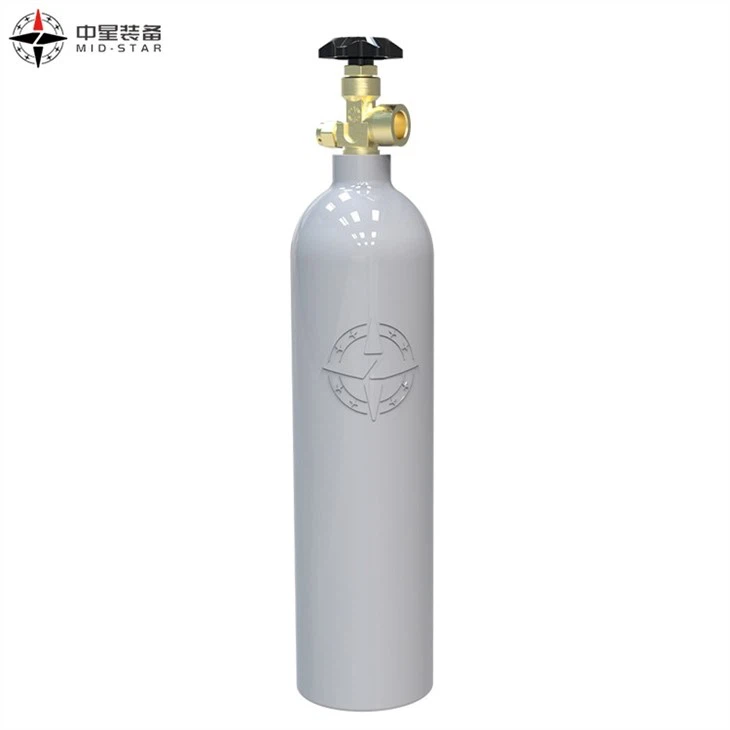 10 lb CO2 Cylinder with Siphon Tube