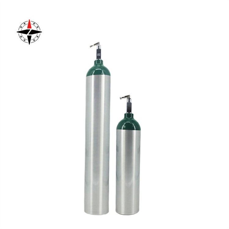 Bouteille d'oxygène en aluminium de 60 pieds cubes