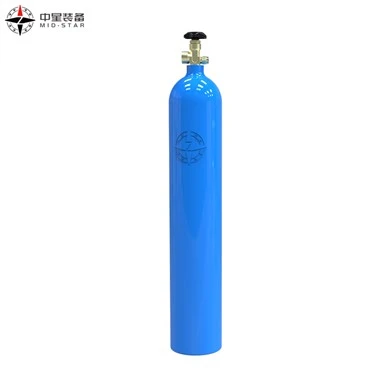 Bouteille de gaz CO2 en aluminium de 35 lb avec valve CGA320
