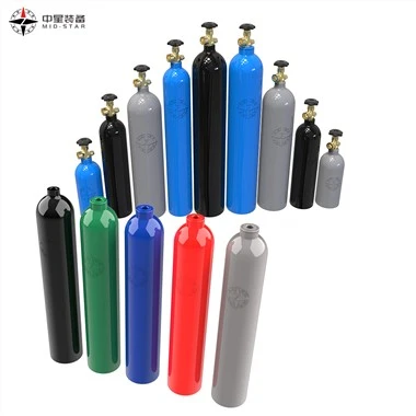 Cylindre de CO2 en aluminium de 15 lb avec valve CGA 320