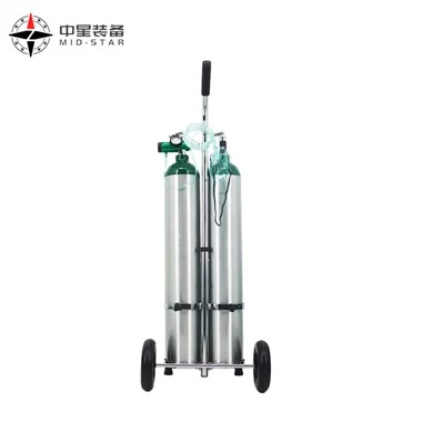 Bouteilles d'oxygène en aluminium DOT-3AL