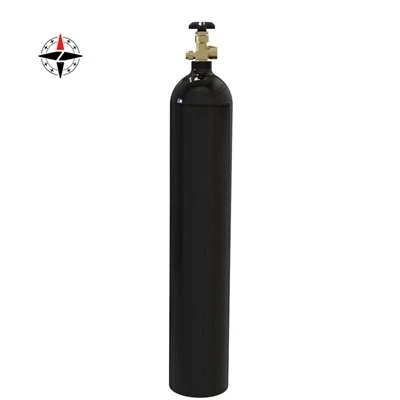 Cylindre en aluminium d'azote industriel